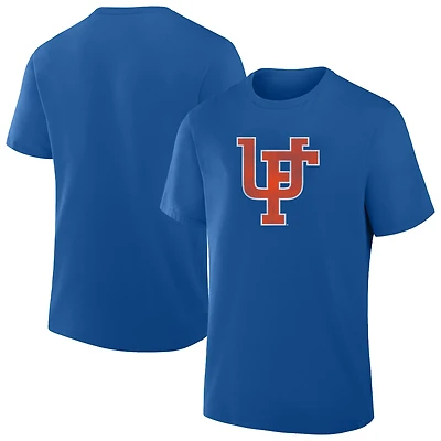 Men's Fanatics  Royal Florida Gators Big & Tall Distressed Vintage Logo T-Shirt