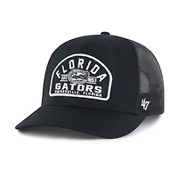 Casquette trucker ajustable Florida Gators Leland noire pour homme, modèle 47