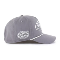 Casquette ajustable grise « 47 Florida Gators Contemporary Basics » pour homme, modèle Foundational Rope Hitch