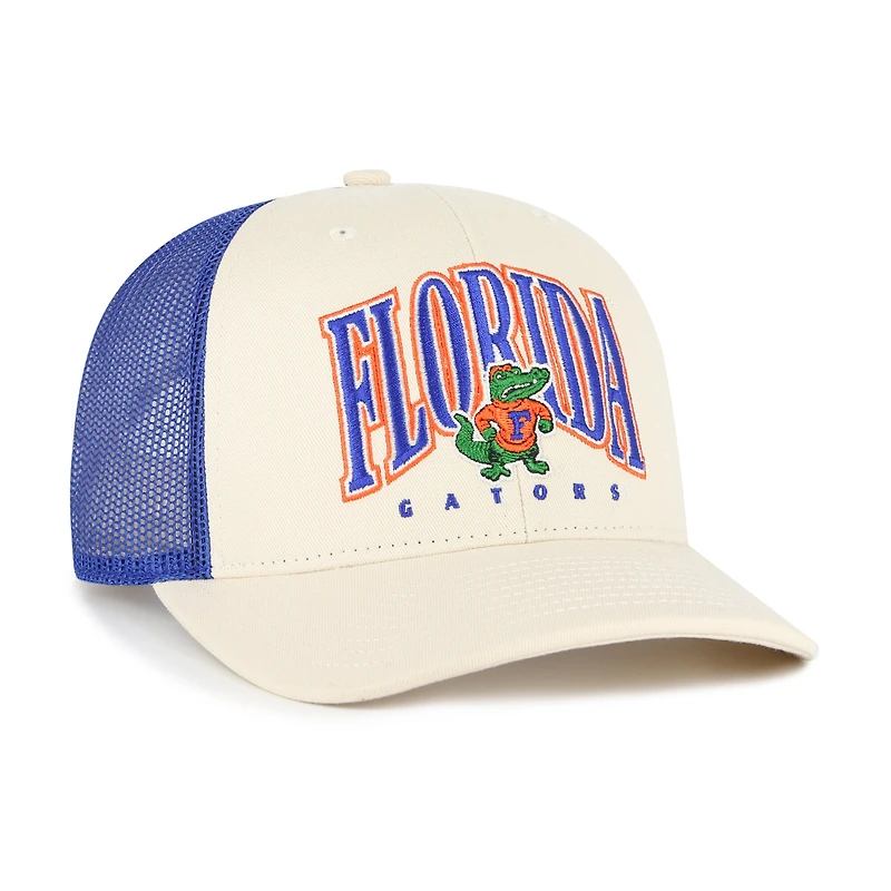 Casquette trucker ajustable pour homme '47 Natural Florida Gators Drawbridge