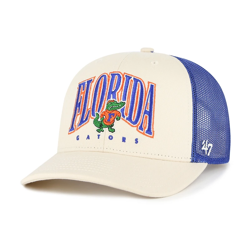 Casquette trucker ajustable pour homme '47 Natural Florida Gators Drawbridge