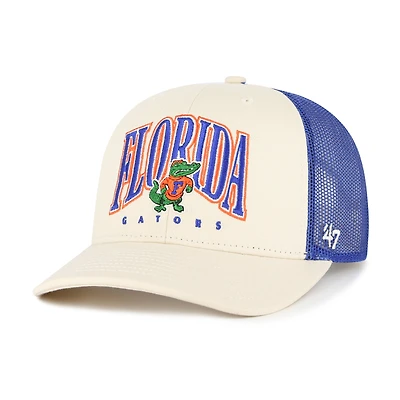 Casquette trucker ajustable pour homme '47 Natural Florida Gators Drawbridge