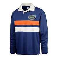 Polo de rugby à manches longues Clubhouse Knox Thames '47 Royal Florida Gators pour homme
