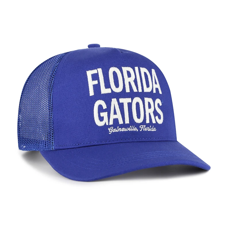 Casquette trucker ajustable Royal Florida Gators '47 pour homme