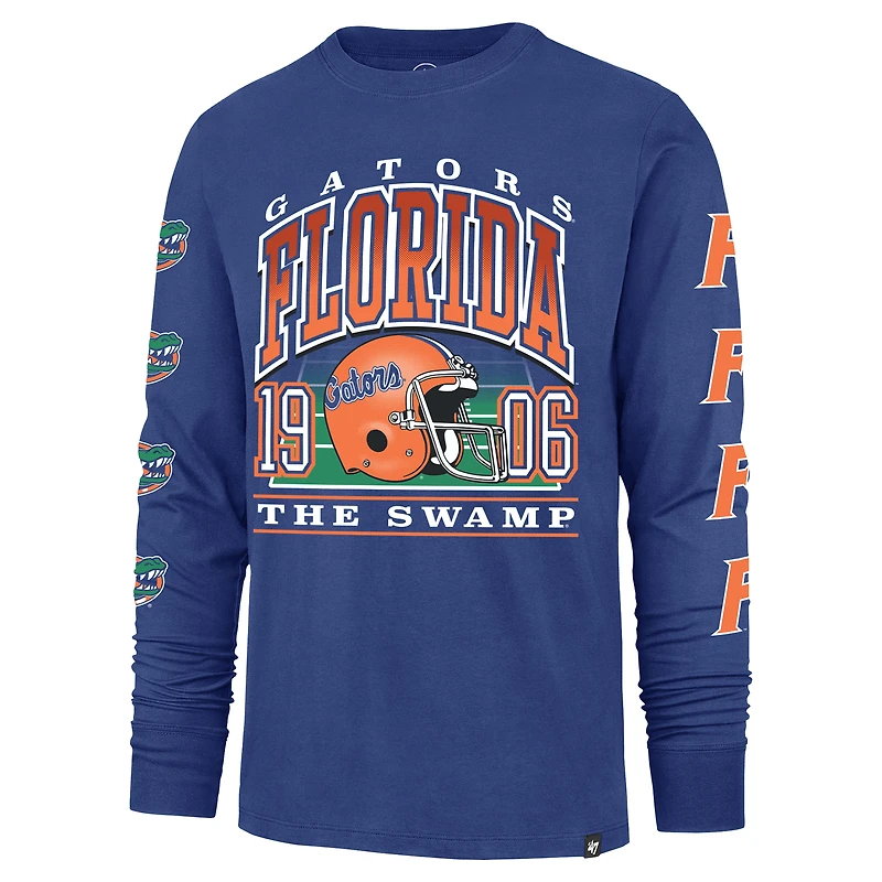 T-shirt à manches longues « 47 Royal Florida Gators Go Big » pour homme
