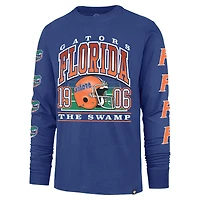 Men's '47  Royal Florida Gators Go Big Long Sleeve T-Shirt