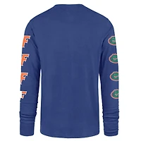 Men's '47  Royal Florida Gators Go Big Long Sleeve T-Shirt