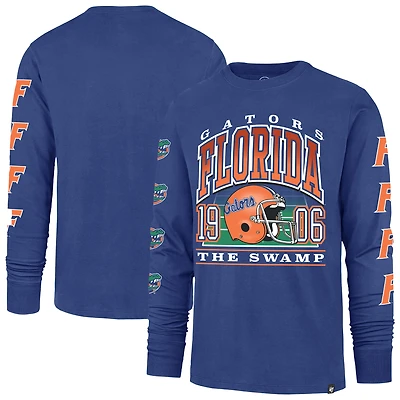 Men's '47  Royal Florida Gators Go Big Long Sleeve T-Shirt