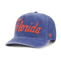 Men's '47  Royal Florida Gators Reclaim Snow Wash Corduroy Hitch Adjustable Hat