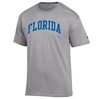 T-shirt basique Arch gris chiné Champion pour homme des Florida Gators