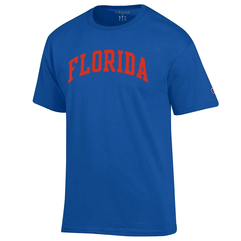 Men's Champion  Royal Florida Gators Basic Arch T-Shirt