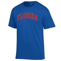 Men's Champion  Royal Florida Gators Basic Arch T-Shirt