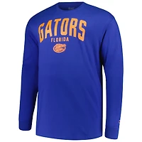 Men's Champion Royal Florida Gators Big & Tall Arch Long Sleeve T-Shirt