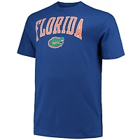 Men's Champion Royal Florida Gators Big & Tall Arch Over Wordmark T-Shirt