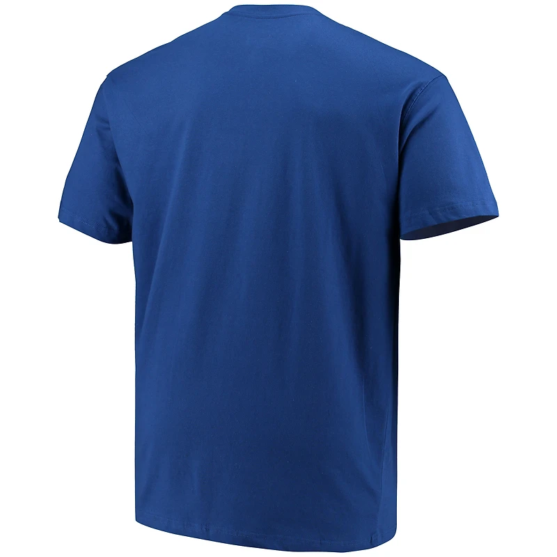 T-shirt Champion Royal Florida Gators pour hommes, grandes tailles, avec logo en arche