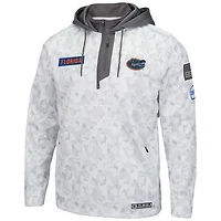 Colosseum Arctic Camo Florida Gators OHT Military Appreciation Sweat à capuche zippé pour homme