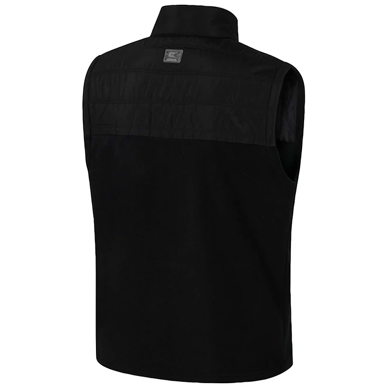 Men's Colosseum  Black Florida Gators Block The Sun Full-Zip Vest