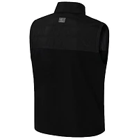 Men's Colosseum  Black Florida Gators Block The Sun Full-Zip Vest