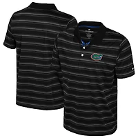 Men's Colosseum  Black Florida Gators Milk Steak Polo