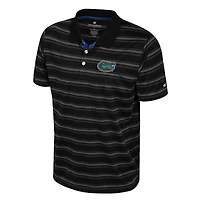 Polo noir Colosseum pour homme, motif Milk Steak des Florida Gators