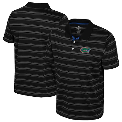 Men's Colosseum Black Florida Gators Milk Steak Polo