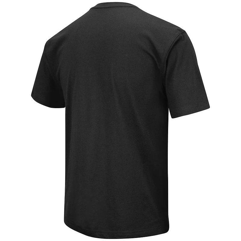 T-shirt de terrain d'appréciation militaire Colosseum Black Florida Gators OHT pour hommes