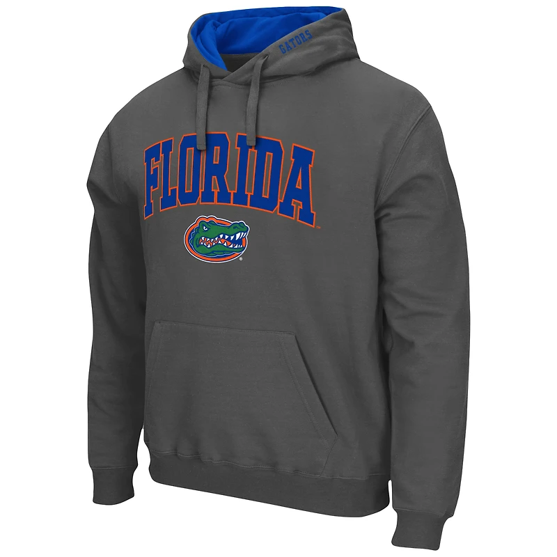 Sweat à capuche Colosseum Charcoal Florida Gators Arch & Logo 3.0 pour hommes