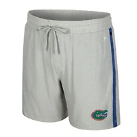 Men's Colosseum Gray Florida Gators Mac Shorts