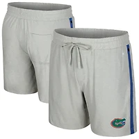 Men's Colosseum Gray Florida Gators Mac Shorts