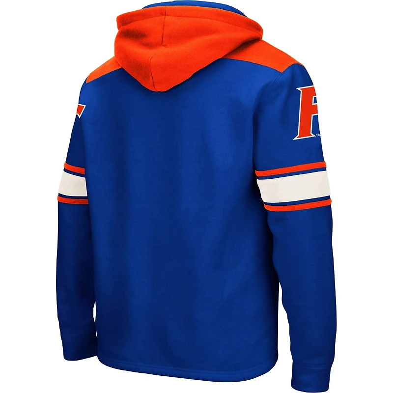 Sweat à capuche lacets Colosseum Royal Florida Gators 2.0 pour hommes