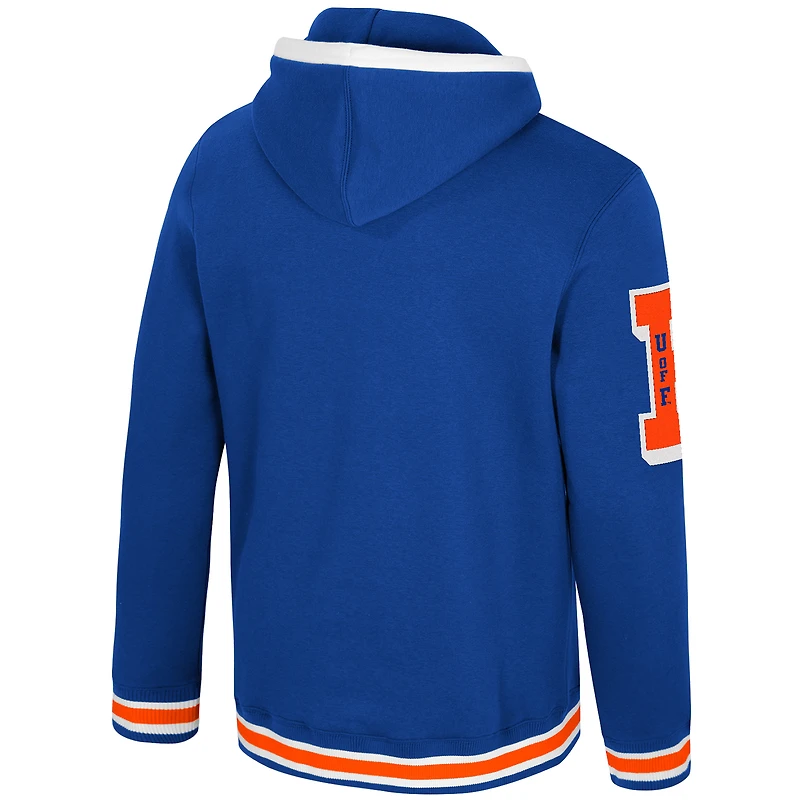 Men's Colosseum  Royal Florida Gators Grand Tour Hoodie