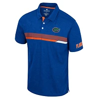 Men's Colosseum  Royal Florida Gators No Problemo Polo