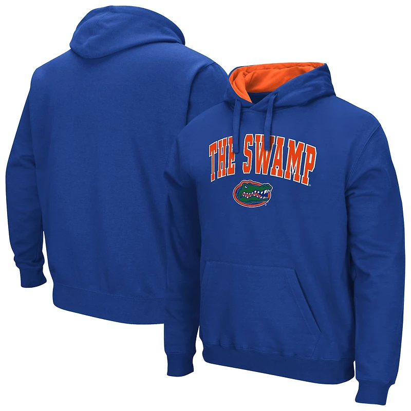 Men's Colosseum  Royal Florida Gators Rally Cry Fleece Hoodie
