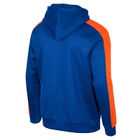 Sweat à capuche entièrement zippé Colosseum Royal Florida Gators Reese pour homme