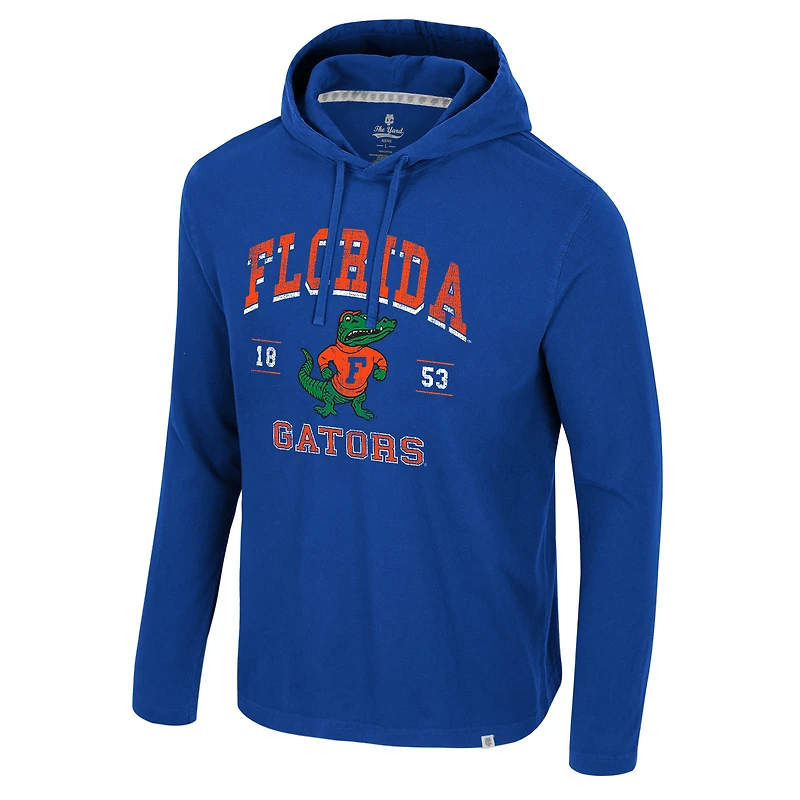 Men's Colosseum  Royal Florida Gators Simoleans Washed Hoodie