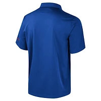 Men's Colosseum Royal Florida Gators Strike Bowling Button-Up Shirt