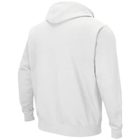 Men's Colosseum White Florida Gators Double Arch Pullover Hoodie