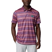 Polo Columbia Royal Florida Gators PFG Super Terminal Tackle™ Omni-Shade™ Bangalows pour homme