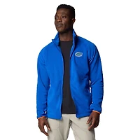 Veste polaire à glissière complète Columbia Royal Florida Gators Flanker IV Raglan pour homme