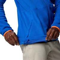 Veste polaire à glissière complète Columbia Royal Florida Gators Flanker IV Raglan pour homme