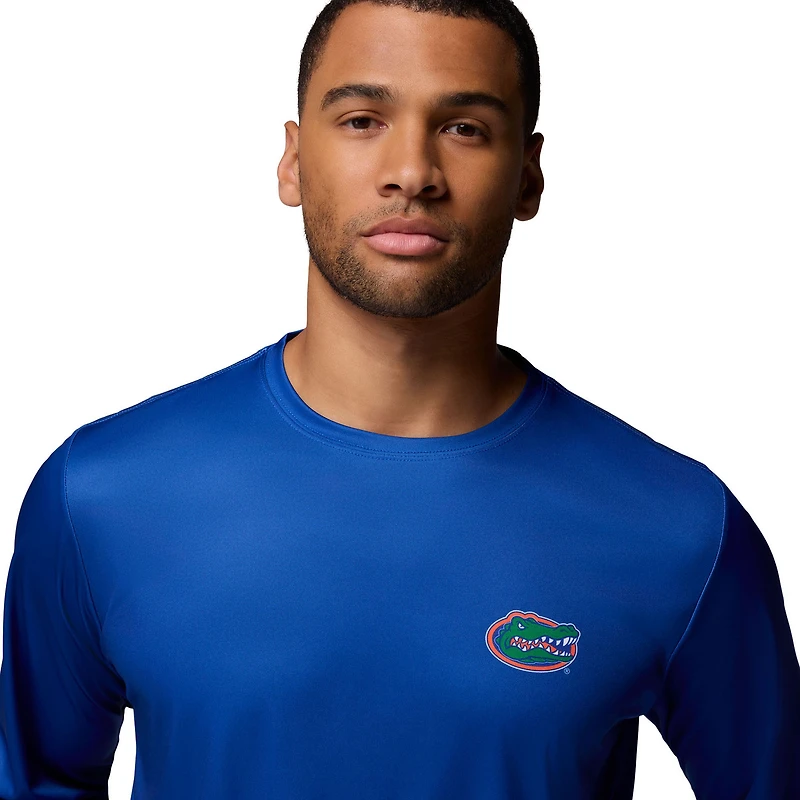 Men's Columbia  Royal Florida Gators PHG Terminal Shot Long Sleeve T-Shirt
