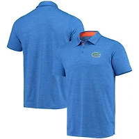 Men's Columbia Royal Florida Gators Tech Trail Omni-Shade Polo
