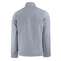 Men's Cutter & Buck  Gray Florida Gators Alumni Logo Evoke Eco Softshell Recycled Full-Zip Jacket
