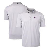 Men's Cutter & Buck  Gray Florida Gators Swinging Gator Big Tall Virtue Eco Pique Recycled Polo