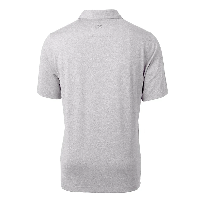 Men's Cutter & Buck Heather Gray Florida Gators Swinging Gator Forge Heathered Stretch Polo