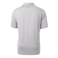 Men's Cutter & Buck Heather Gray Florida Gators Swinging Gator Forge Heathered Stretch Polo