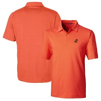Men's Cutter & Buck Orange Florida Gators Big Tall Forge Pencil Stripe Stretch Polo