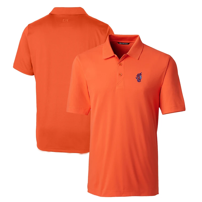 Men's Cutter & Buck Orange Florida Gators Swinging Gator Forge Stretch Polo