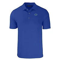 Men's Cutter & Buck Royal Florida Gators Forge Eco Stretch Recycled Polo