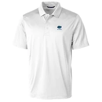 Men's Cutter & Buck  White Florida Gators Alumni Logo Prospect Textured Stretch Polo